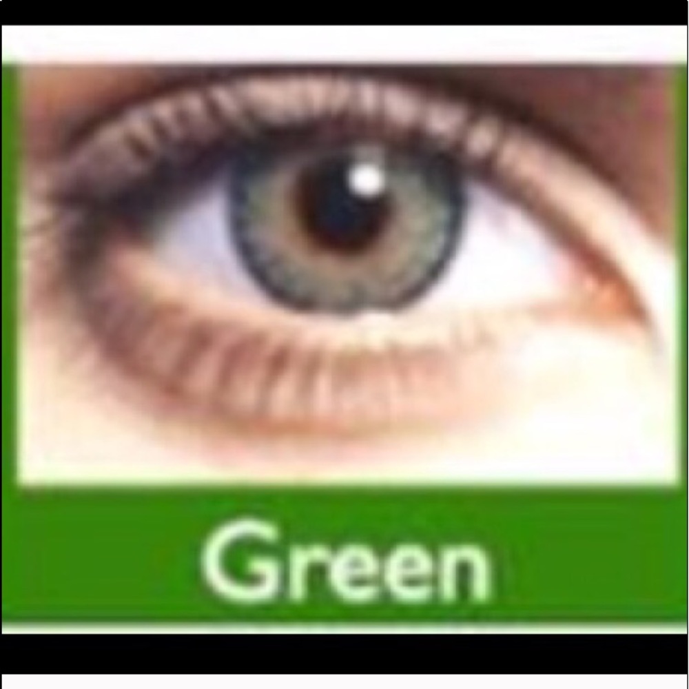 NIB Green Color Fresh Lenses